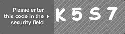 captcha code for visual authentication  letter K number 5 letter S number 7