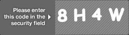 captcha code for visual authentication  number 8 letter H number 4 letter W
