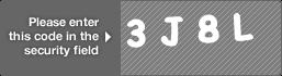 captcha code for visual authentication  number 3 letter J number 8 letter L