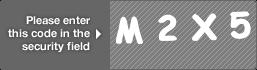 captcha code for visual authentication  letter M number 2 letter X number 5