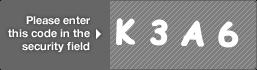 captcha code for visual authentication  letter K number 3 letter A number 6