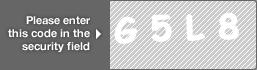 captcha code for visual authentication  letter G number 5 letter L number 8