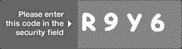 captcha code for visual authentication  letter R number 9 letter Y number 6