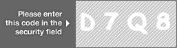 captcha code for visual authentication  letter D number 7 letter Q number 8